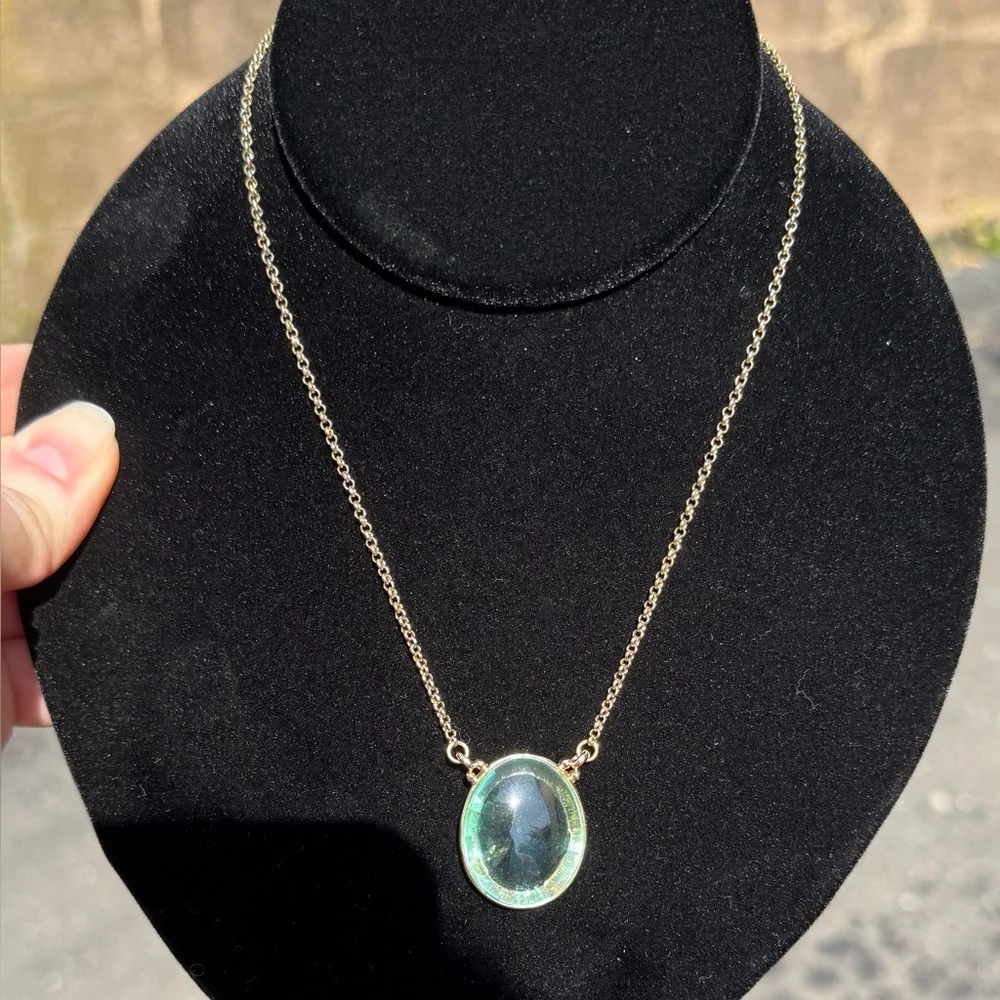 MONET Glass Pendant Necklace